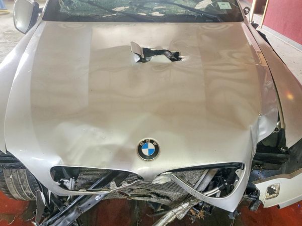 2013 BMW X6 xDrive35i — Engine bay