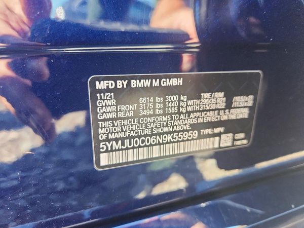 2022 BMW X5 X5 M/M Competition