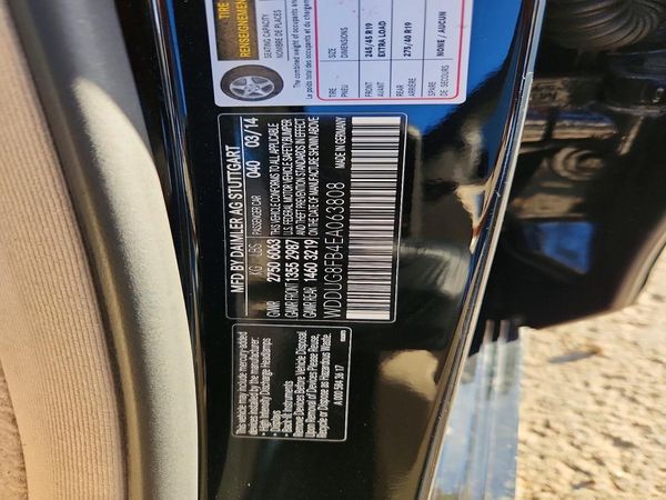 2014 MERCEDES-BENZ S
