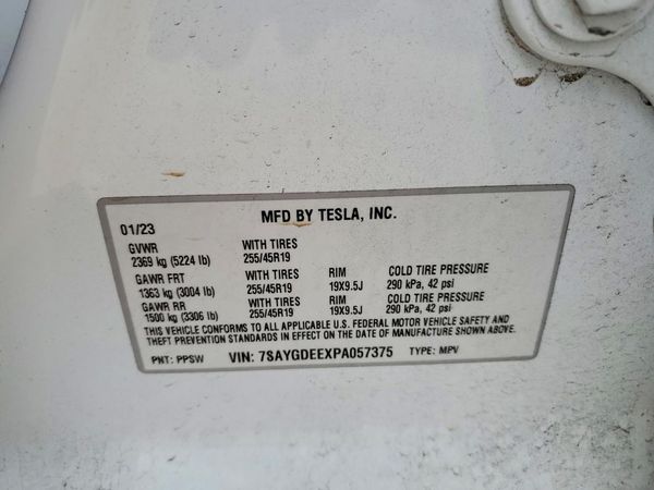 2023 TESLA MODEL Y