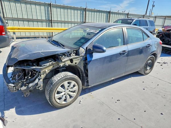 2016 TOYOTA COROLLA L/LE
