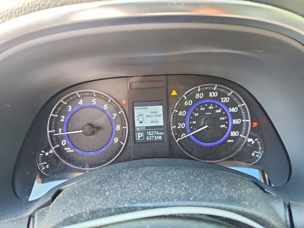 2017 INFINITI QX70 — ODOM