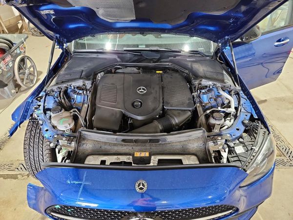 2022 MERCEDES-BENZ C C300 4MATIC — Engine bay