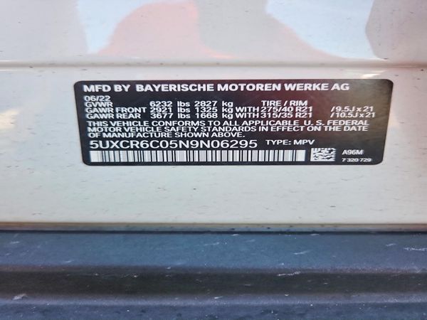 2022 BMW X5 xDrive40i