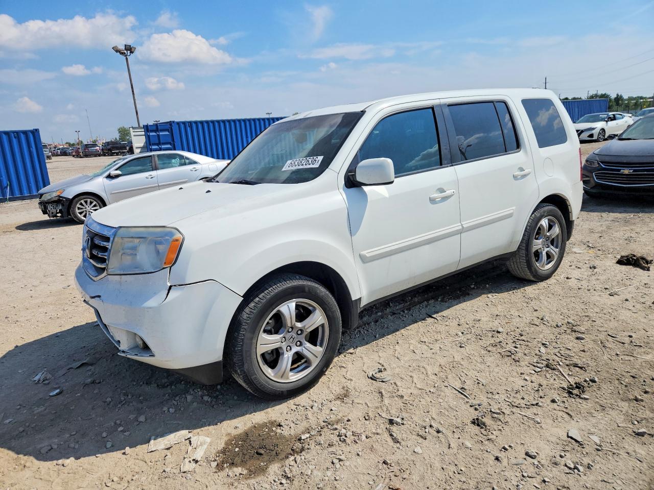 2013 HONDA PILOT EX-L — Front 3/4