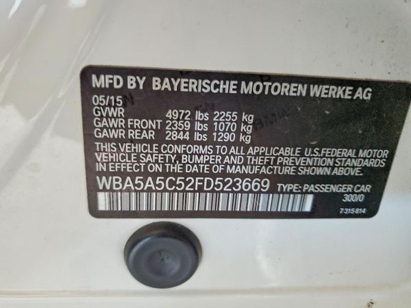 2015 BMW 528