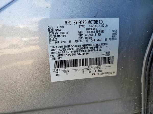2020 FORD EDGE