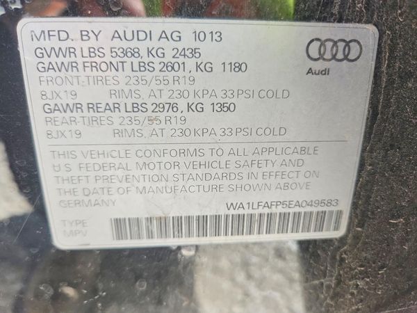 2014 AUDI Q5