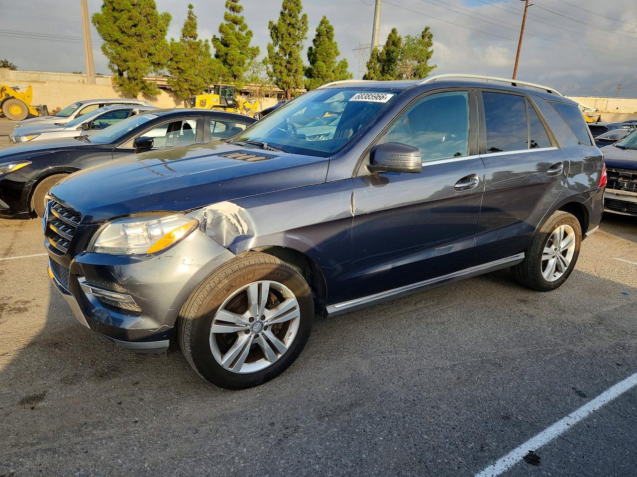 2013 MERCEDES-BENZ ML — Front 3/4
