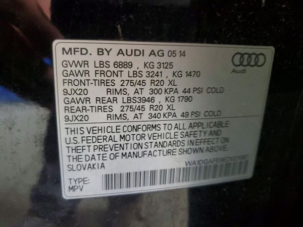 2014 AUDI Q7