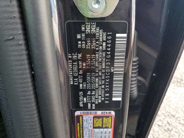 2026 KIA SPORTAGE SX:P, SX-PRESTIGE — VINS