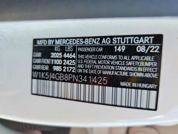2023 MERCEDES-BENZ CLA CLA250 — VINS