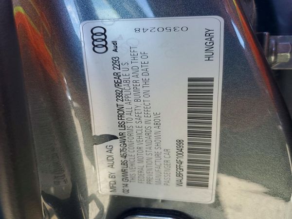 2015 AUDI A3 Premium Plus