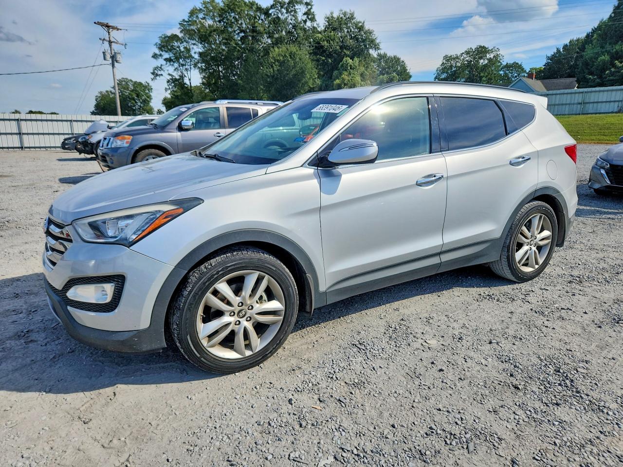 2014 HYUNDAI SANTA FE GLS — Front 3/4