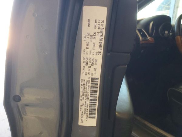 2012 JEEP CHEROKEE Overland — VINS