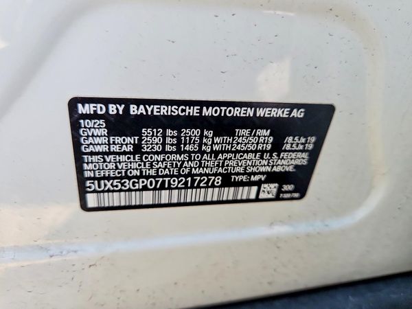 2026 BMW X3 30 xDrive