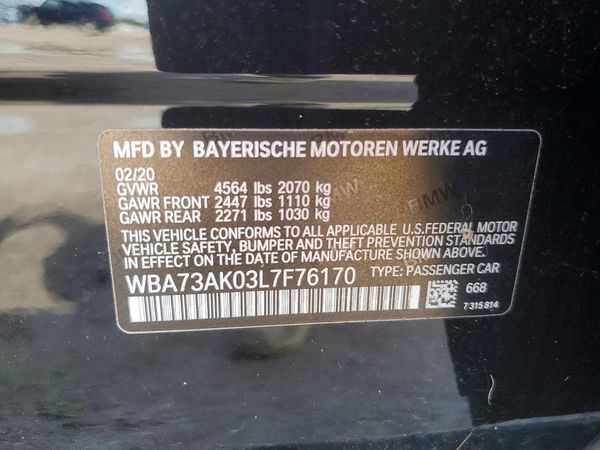2020 BMW 2 SERIES xDrive GC — VINS