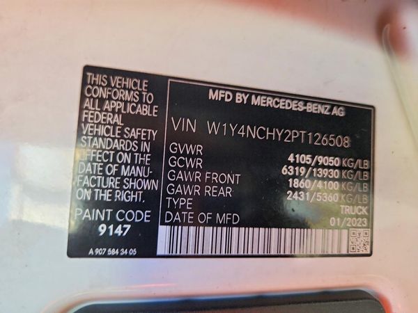 2023 MERCEDES-BENZ SPRINTER