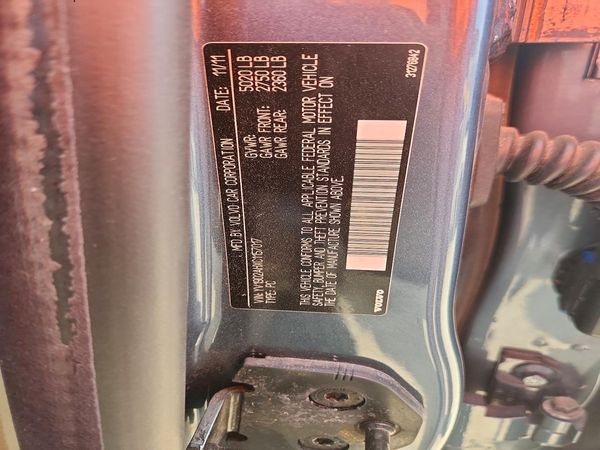 2012 VOLVO S80