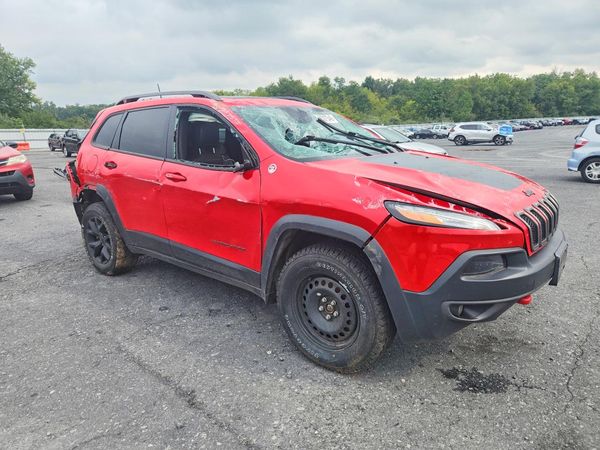 2017 JEEP CHEROKEE — Passenger 3/4