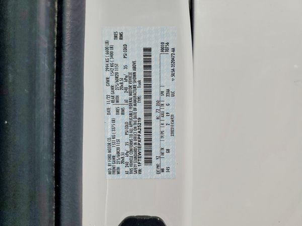 2023 FORD F150 SuperCrew — VINS