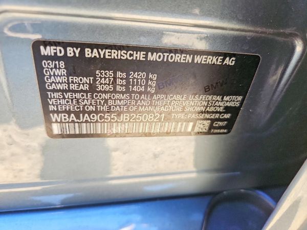 2018 BMW 530E