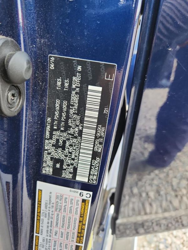 2016 TOYOTA 4RUNNER