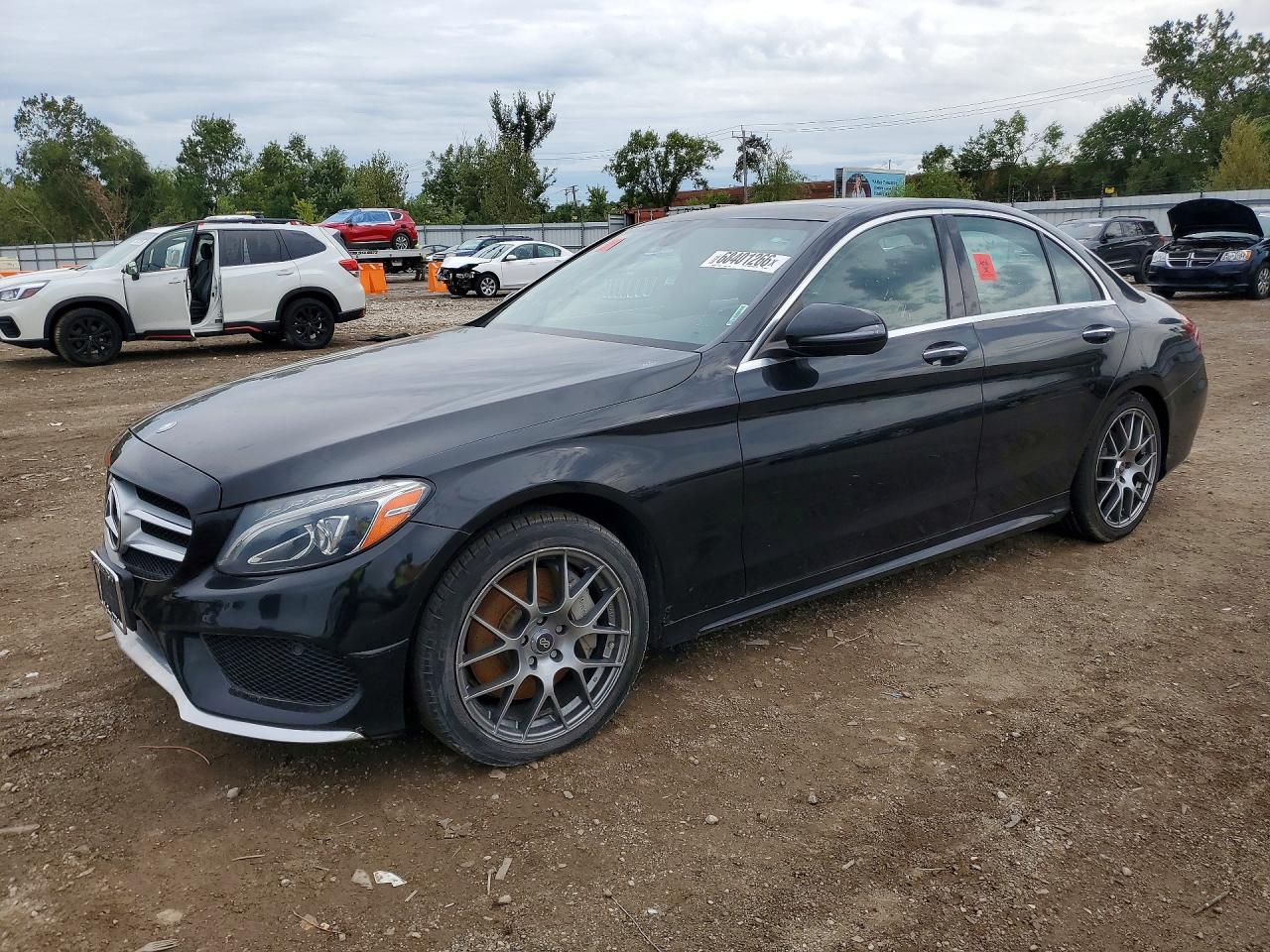2016 MERCEDES-BENZ C-CLASS C300-4M — Front 3/4