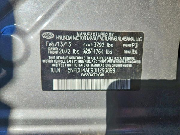 2013 HYUNDAI ELANTRA