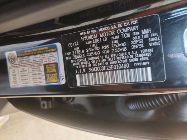 2025 HYUNDAI TUCSON SEL Convenience