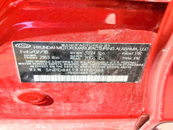 2018 HYUNDAI ELANTRA