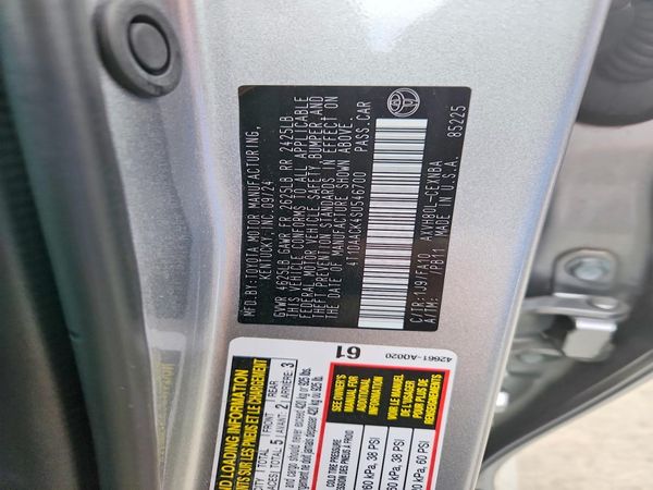 2025 TOYOTA CAMRY