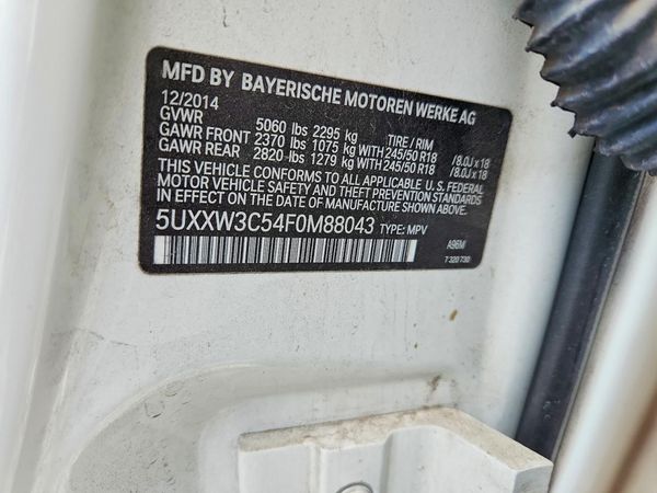 2015 BMW X4 xDrive28i