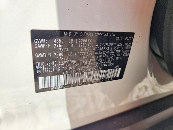 2021 SUBARU OUTBACK Premium+SMART