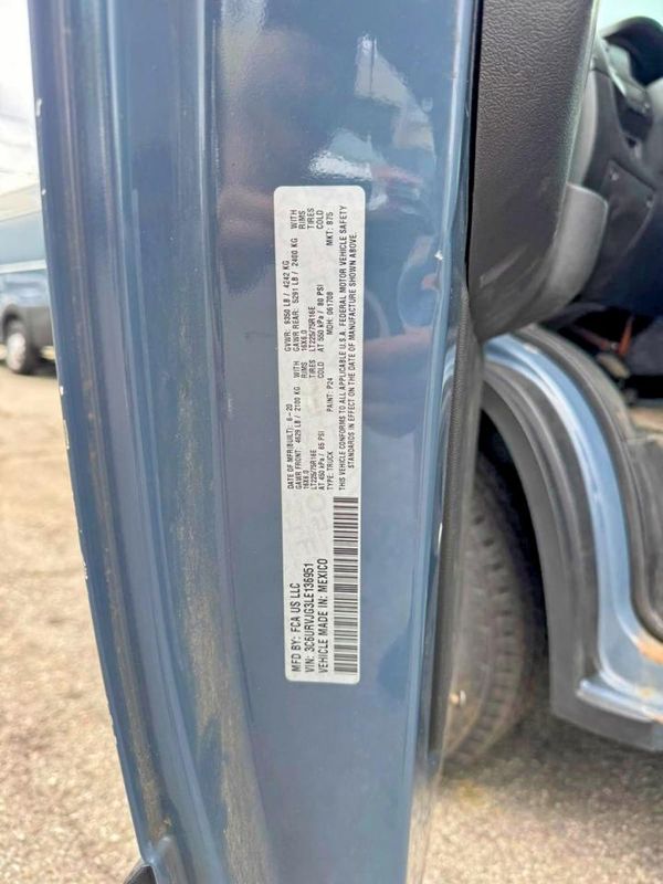 2020 RAM PROMASTER 3500