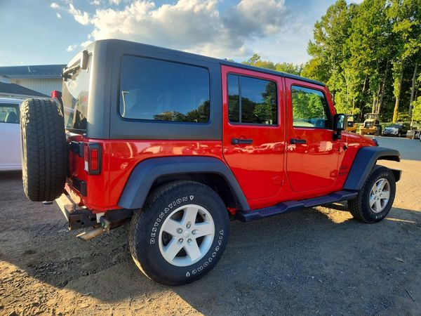 2017 JEEP WRANGLER UNLIMITED SPORT 4X4 — PSRA
