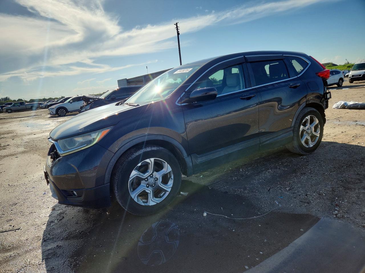 2017 HONDA CRV EX-L/EX-L Navi — Front 3/4