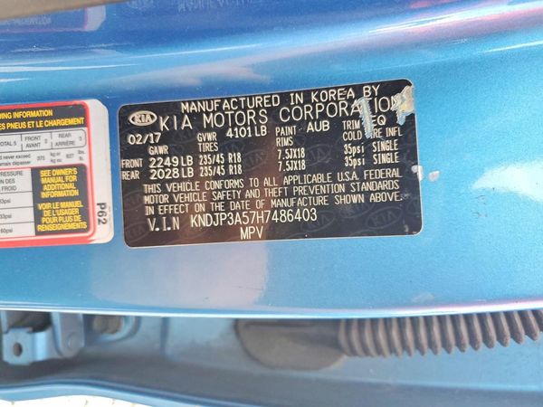 2017 KIA SOUL Plus