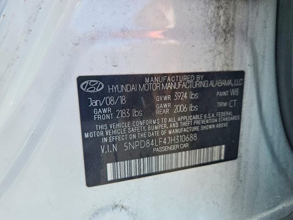 2018 HYUNDAI ELANTRA