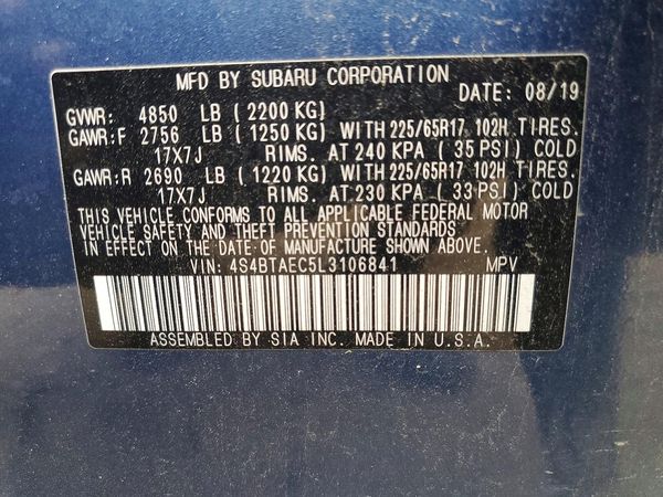 2020 SUBARU OUTBACK Premium+M/R+NAVI