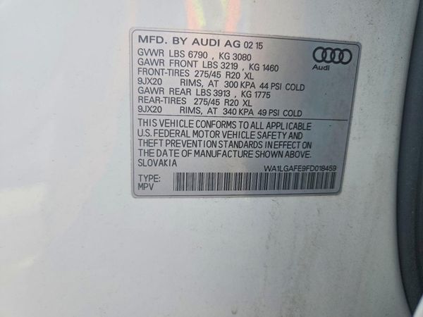 2015 AUDI Q7