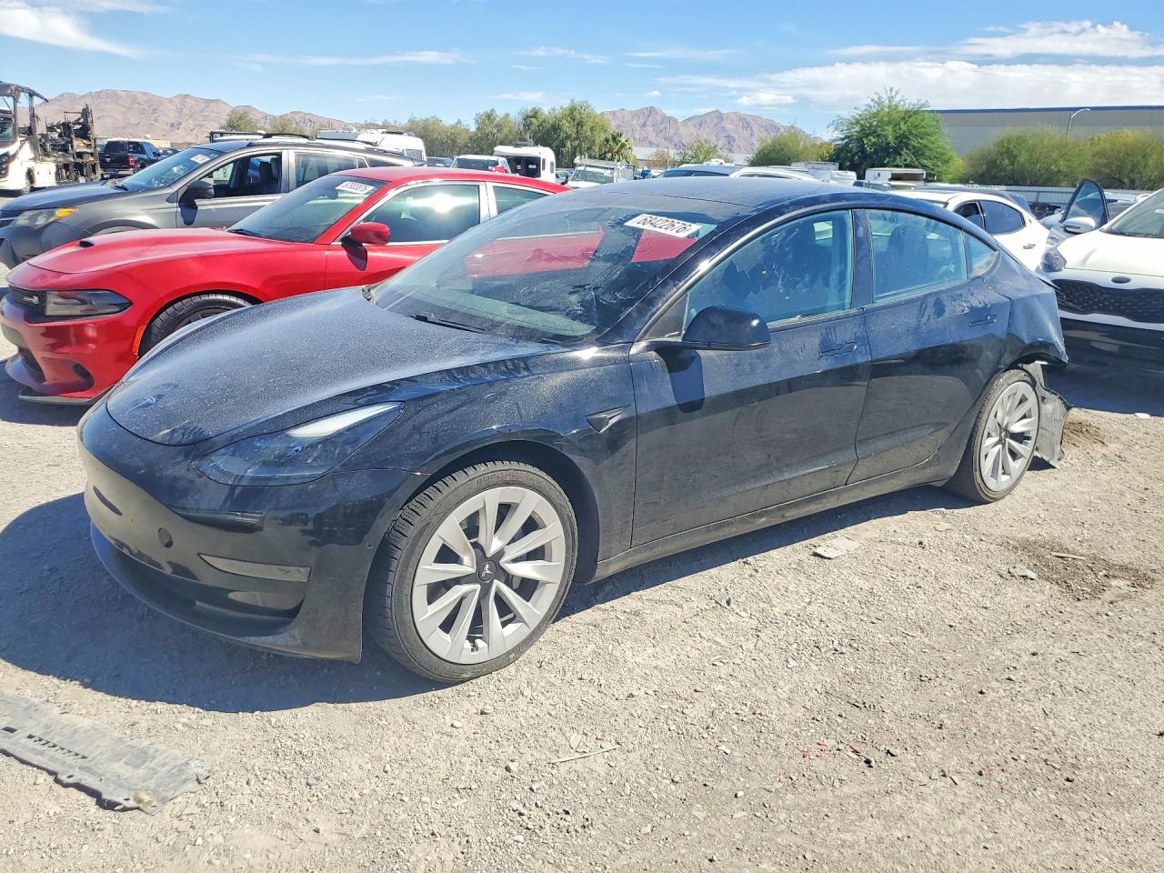 2021 TESLA MODEL 3 — Front 3/4