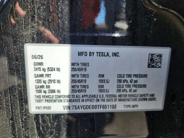 2026 TESLA MODEL Y