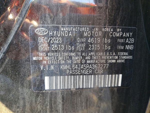 2024 HYUNDAI SONATA — VINS