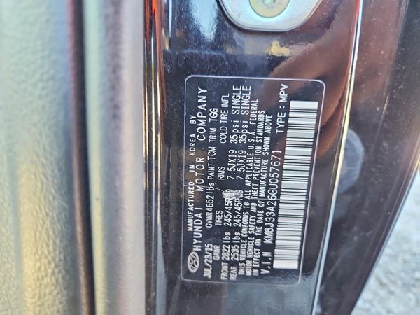 2016 HYUNDAI TUCSON