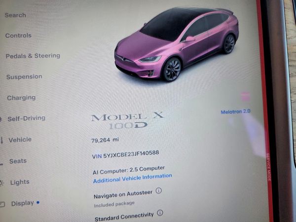 2018 TESLA MODEL X