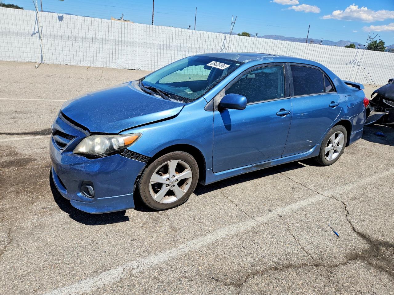 2012 TOYOTA COROLLA — Front 3/4