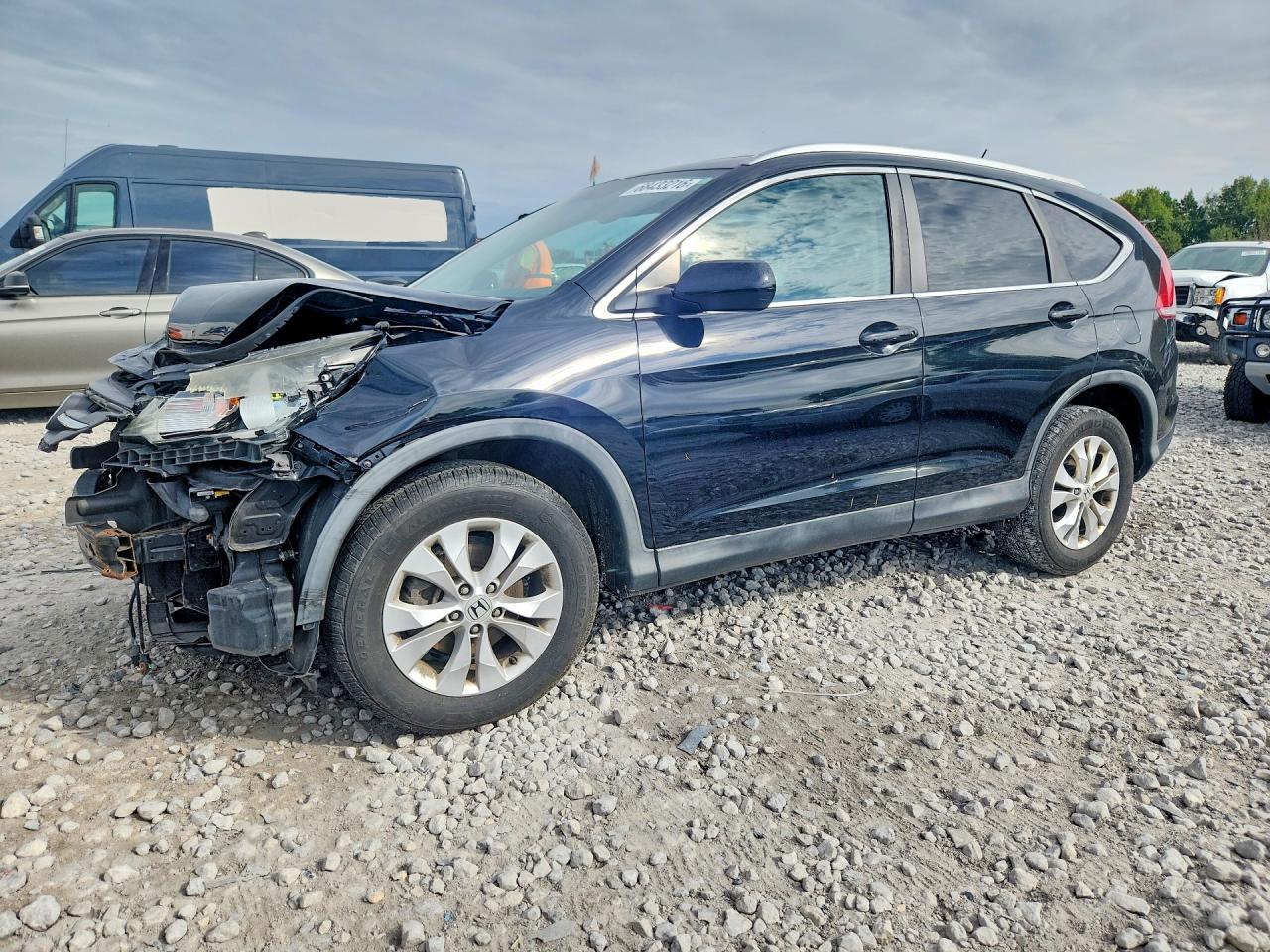 2014 HONDA CRV EX-L — Front 3/4