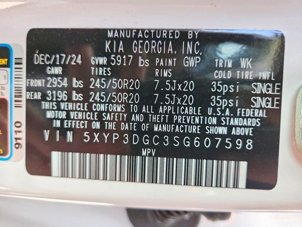 2025 KIA TELLURIDE