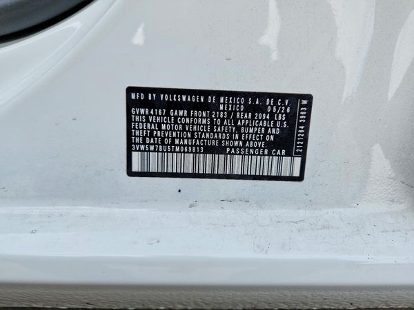 2026 VOLKSWAGEN JETTA S